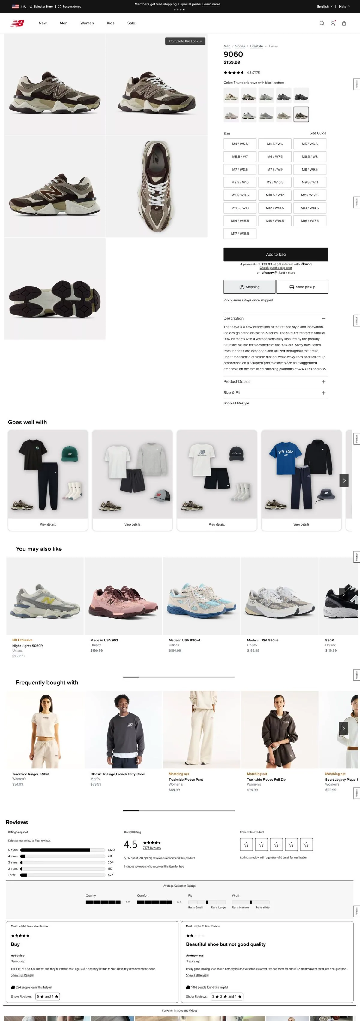 Newbalance — U9060V1 LI FTW 825955 PMG NA
