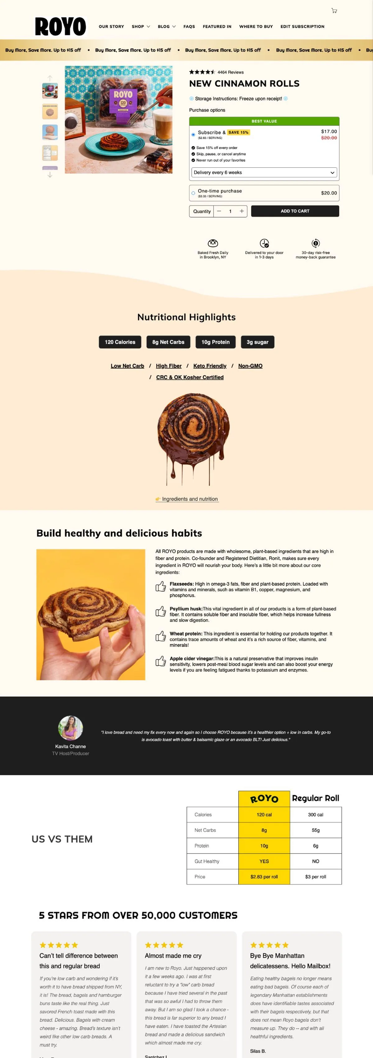 ROYO BREAD CO. — NEW Cinnamon Rolls